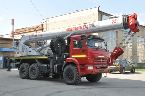 Автокран Челябинец КС-55732-33 на КАМАЗ-43118