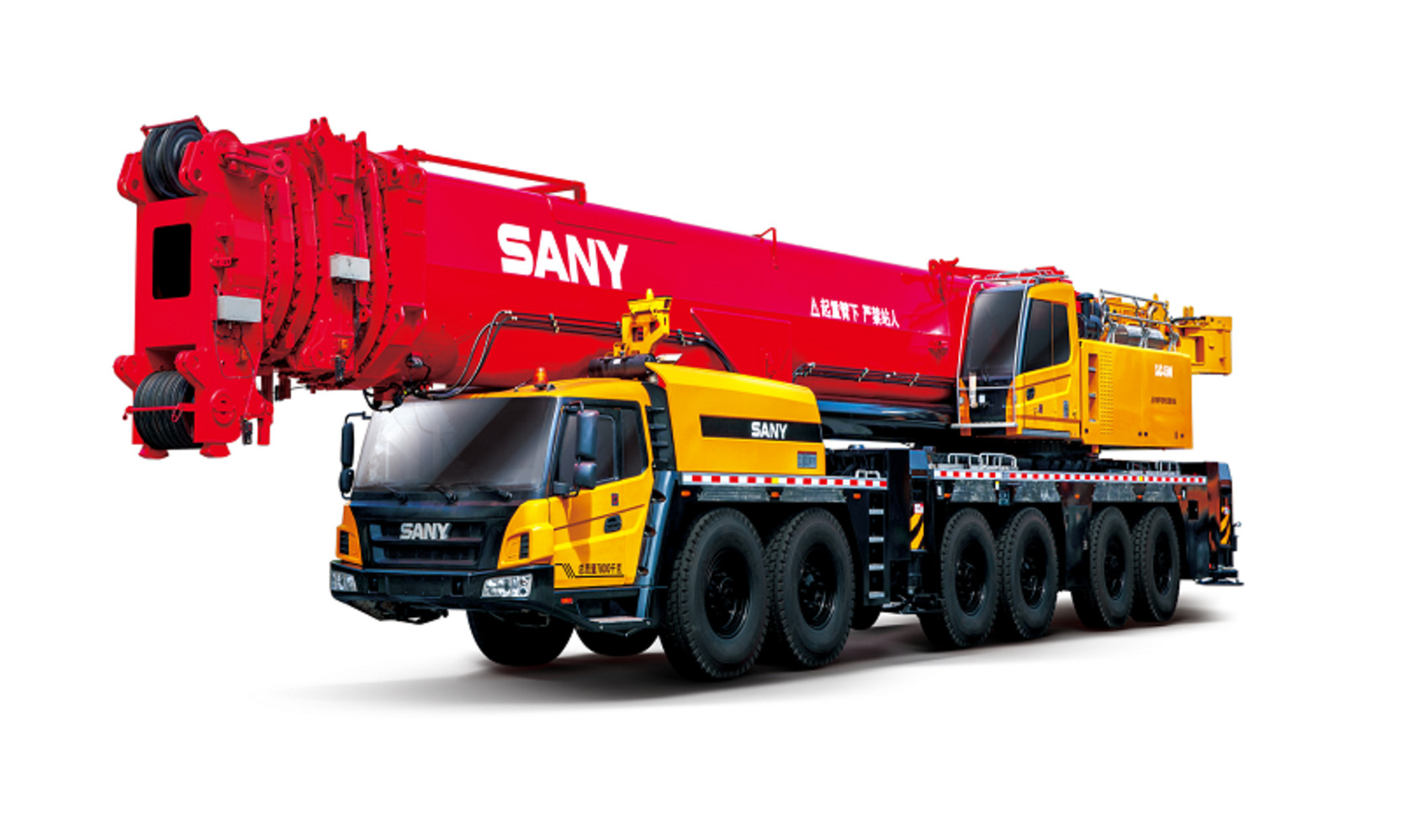 Автокран вездеход Palfinger Sany SAC4500S 450 тонн, 84 метра